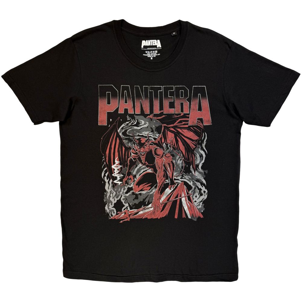 Pantera - Devil Tshirt Homme - Noir/Rouge